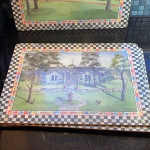SOLD - MACKENZIE CHILDS placemats